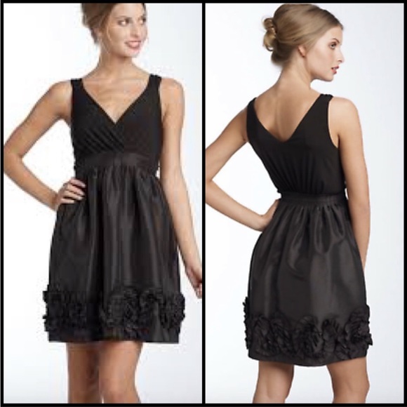 Max and Cleo Cocktail Party Dress Black Fit & Flare Sleeveless Mini Size 2 - Picture 10 of 10